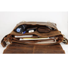Load image into Gallery viewer, Leather Laptop Bag- Portland
