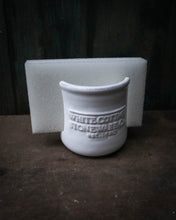 Load image into Gallery viewer, White Cottage Ceramic Sponge Holder
