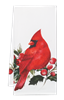 Load image into Gallery viewer, Cardinal &amp; Botanical Tea Towel
