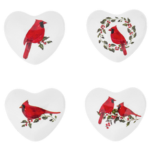 Load image into Gallery viewer, Cardinal Chime Heart-Asst
