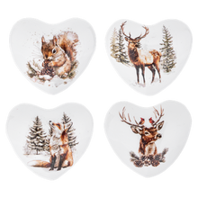 Load image into Gallery viewer, Winter Woodland Chime Heart-Asst
