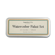 Load image into Gallery viewer, Watercolor Tin Paint Set
