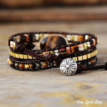 Load image into Gallery viewer, Tiger Eye &amp; Mixed Stone Bracelet
