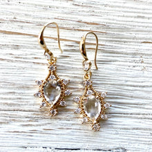 Load image into Gallery viewer, Vintage  Crystal Earrings
