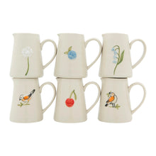 Load image into Gallery viewer, Hand-Painted Embossed Creamer
