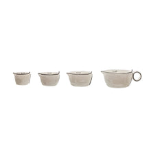 Load image into Gallery viewer, Stoneware Measuring Cups, Set of 4
