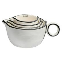 Load image into Gallery viewer, Stoneware Measuring Cups, Set of 4
