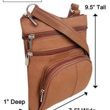 Load image into Gallery viewer, Cowhide Crossbody W/ RFID
