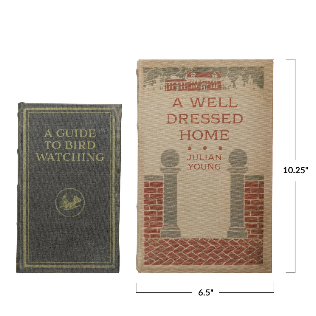 A Well Dressed... Book Storage Boxe
