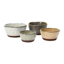 Load image into Gallery viewer, Stoneware Bowls W/ Reactive Glaze Set of 4
