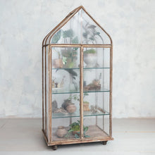 Load image into Gallery viewer, Terrarium on Casters w/ 3 Shelves
