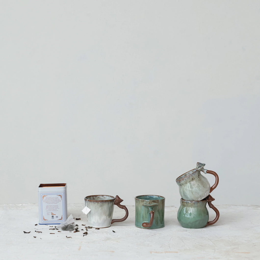 14 oz. Mug w/ Mushroom Handle