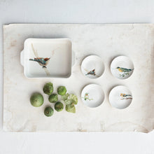 Load image into Gallery viewer, Stoneware Dish w/ Bird on Branch

