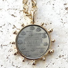 Load image into Gallery viewer, French Coin Rolo Chain  Necklace
