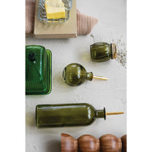 Load image into Gallery viewer, 16 oz. Glass Oil Cruet W/ Metal Stopper
