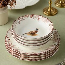 Load image into Gallery viewer, Pheasant Grove Soup Bowl 8"
