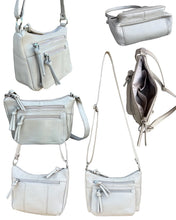 Load image into Gallery viewer, Cowhide Leather Crossbody Shoulder Bag
