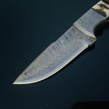 Load image into Gallery viewer, Knife W/Walnut &amp; Stag Horn Handle TD-159X
