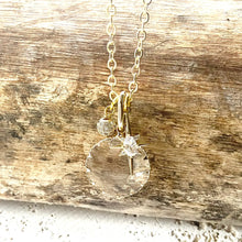 Load image into Gallery viewer, Crystal Gold Necklace
