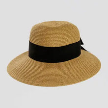 Load image into Gallery viewer, Lucie Face Saver Outdoor Straw Hat
