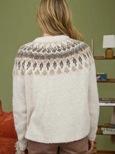 Load image into Gallery viewer, Fair Isle Pattern Knit Cardigan
