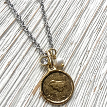 Load image into Gallery viewer, Farthing Coin Necklace
