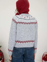 Load image into Gallery viewer, Faire Isle Toggle Button Knit Cardigan
