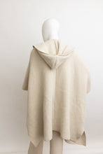 Load image into Gallery viewer, Cozy Plush Hooded Ruana

