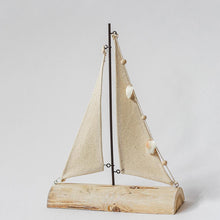 Load image into Gallery viewer, Wooden Sailboat
