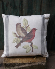 Load image into Gallery viewer, Grain Sack Pillows - Birds
