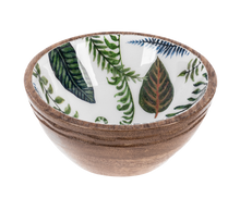 Load image into Gallery viewer, Wood Botanical Mini Bowls
