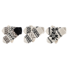 Load image into Gallery viewer, Knit Neutral Scandi Mittens
