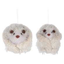 Load image into Gallery viewer, Snowy Hedgehog Orn-Asst
