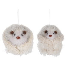 Load image into Gallery viewer, Snowy Hedgehog Orn-Asst

