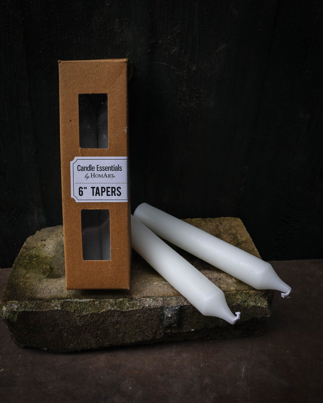 Taper 6 in - Box of 4 - Ivory