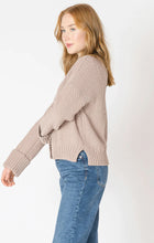 Load image into Gallery viewer, Cuffed Sleeve Textured Cardigan ( Taupe )
