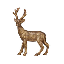 Load image into Gallery viewer, Deer Ornament, Gold Finish
