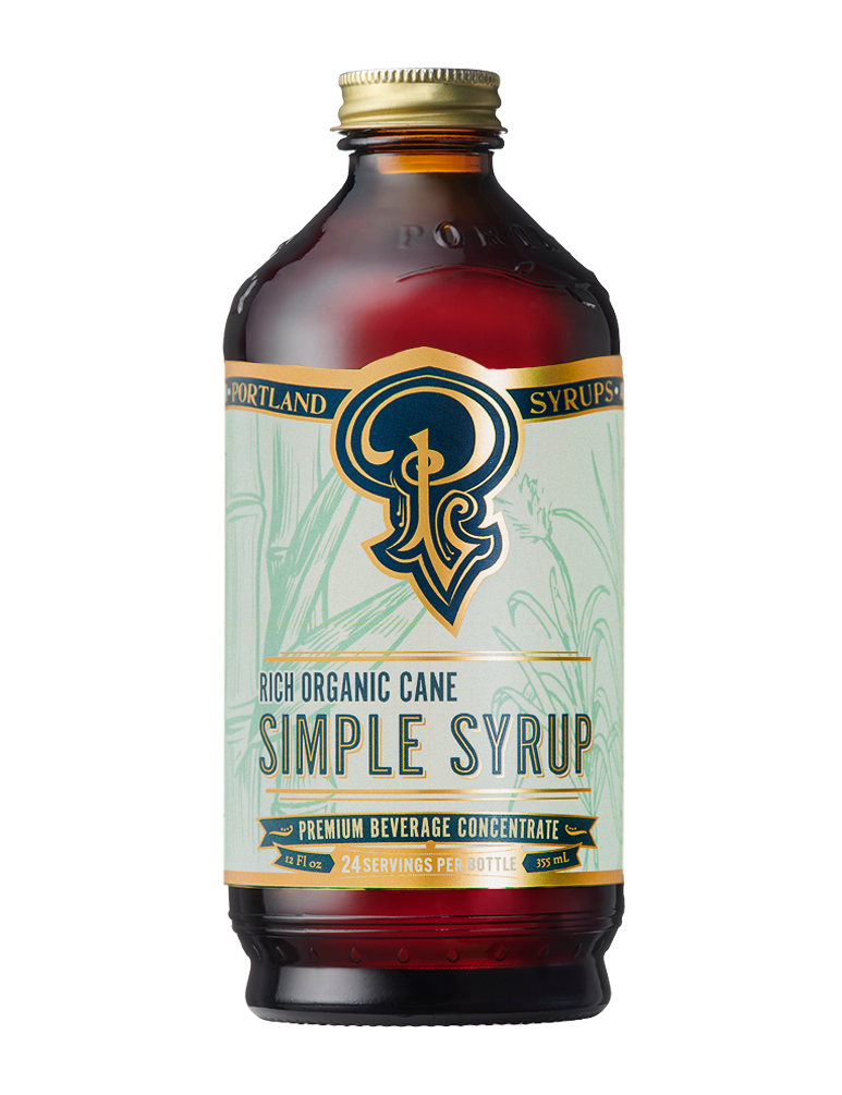 Organic Cane Sugar Simple Syrup 12 oz