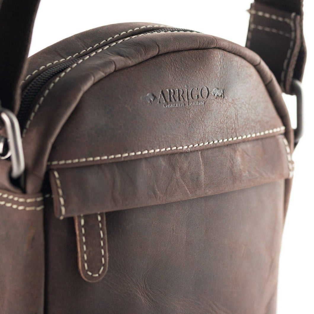Shoulder Bag/Crossbody Bag - Buffalo Leather