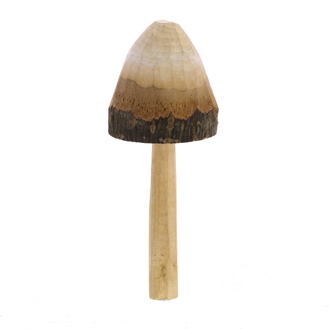 Mushroom, Natural Wood